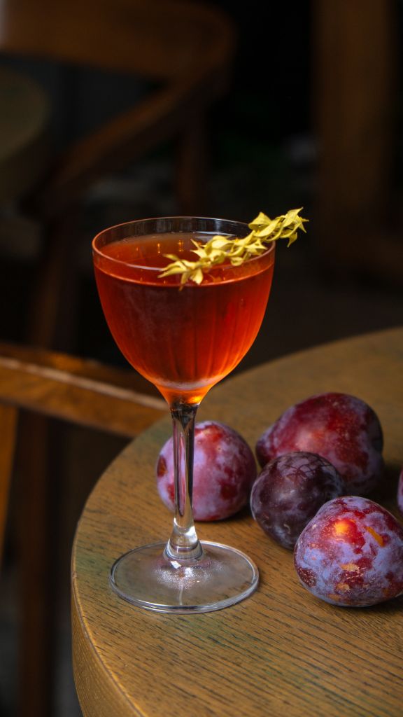 Plum Gimlet
